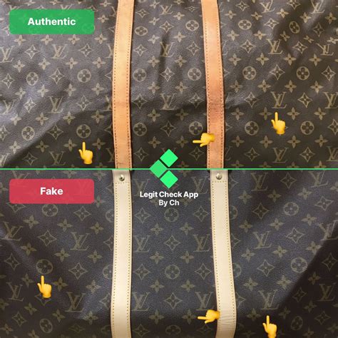 fake lv vs real keepall|louis vuitton keepall bag real.